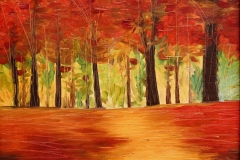 Den Weg gehe ich immer wieder gern ( 50 x 70 cm) 400 €