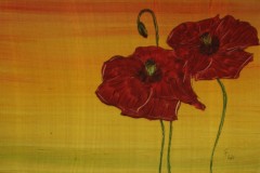 Mohn (20 x 30 cm) 50 €