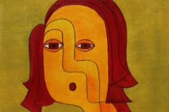 Weisst Du worauf ich warte? (30 x 40 cm) 100 €